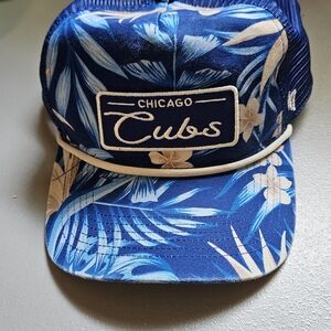 47 Blue Floral Chicago Cubs Hat